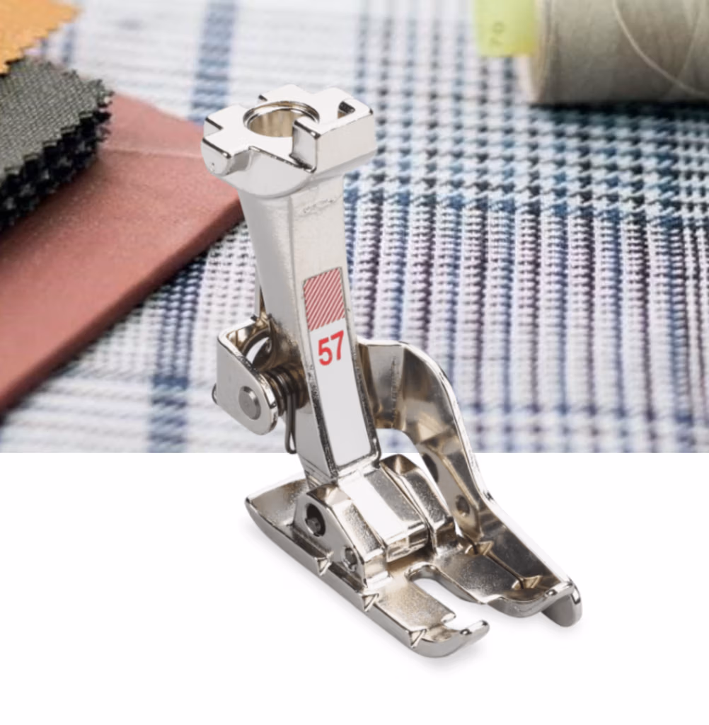 Buy online BERNINA #57 Patchwork Foot with Guide for enhanced accuracy