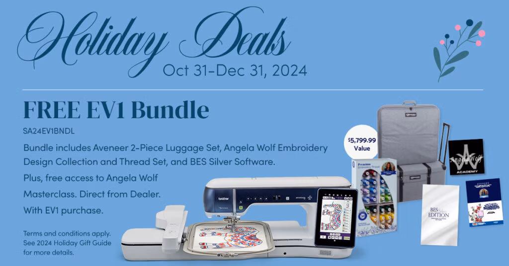 Brother Aveneer Sewing and Embroidry Machine