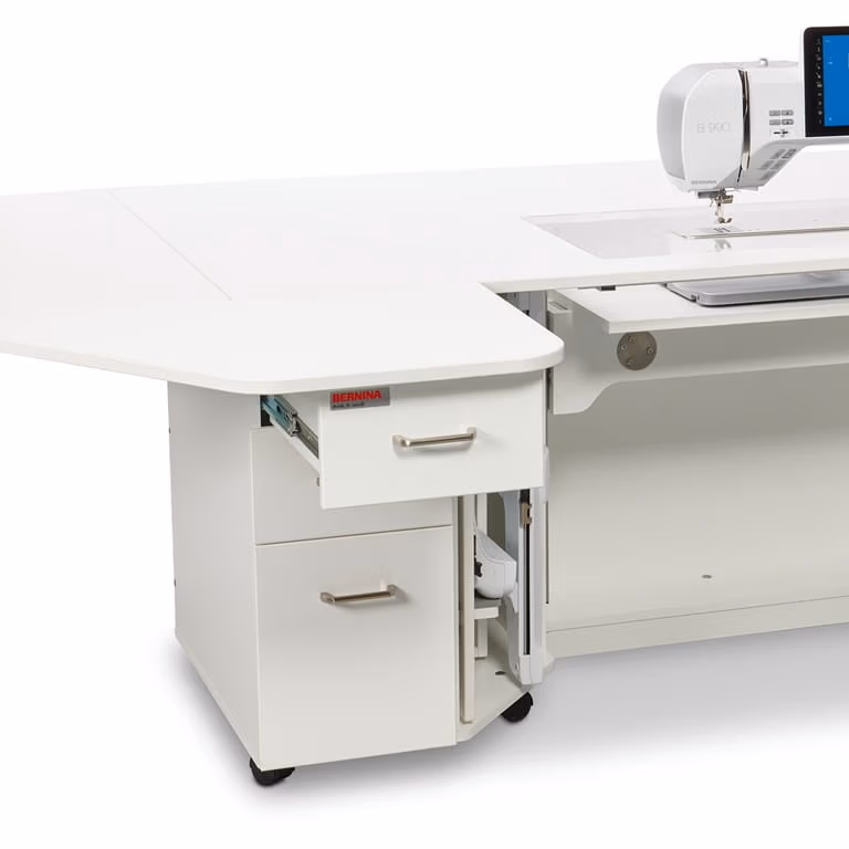 bernina luxe plus cabinet by horn stylish modern design for sewing rooms