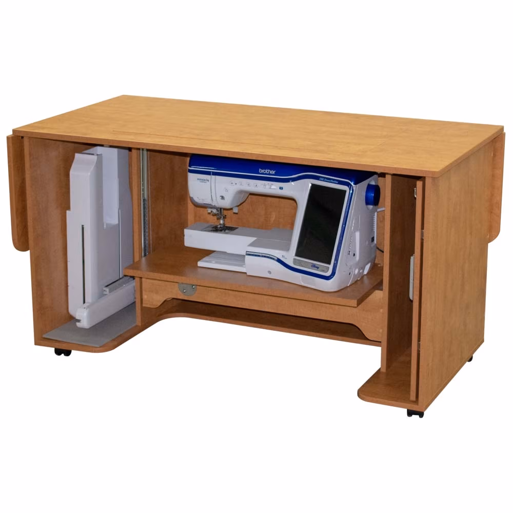 horn 8030 sewing and quilting cabinet great for all sewing machines