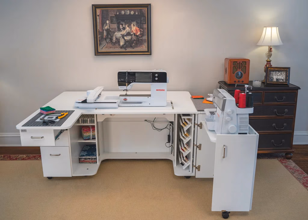 horn 8090 sewing and embroidery cabinet great for creative projects