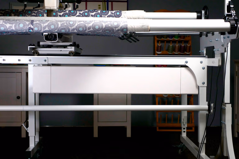 handi quilter my secret drawer Little Foot frame perfect for thread and fabric storage